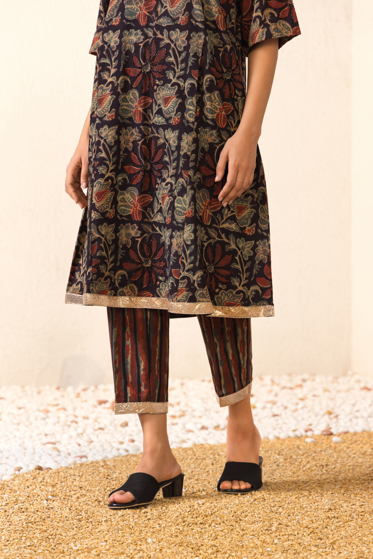 Mystic Dreams Ajrakh Coord Set