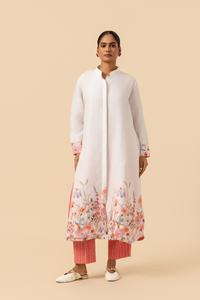 Naseebo Springtime Flora Linen Co-ord Set