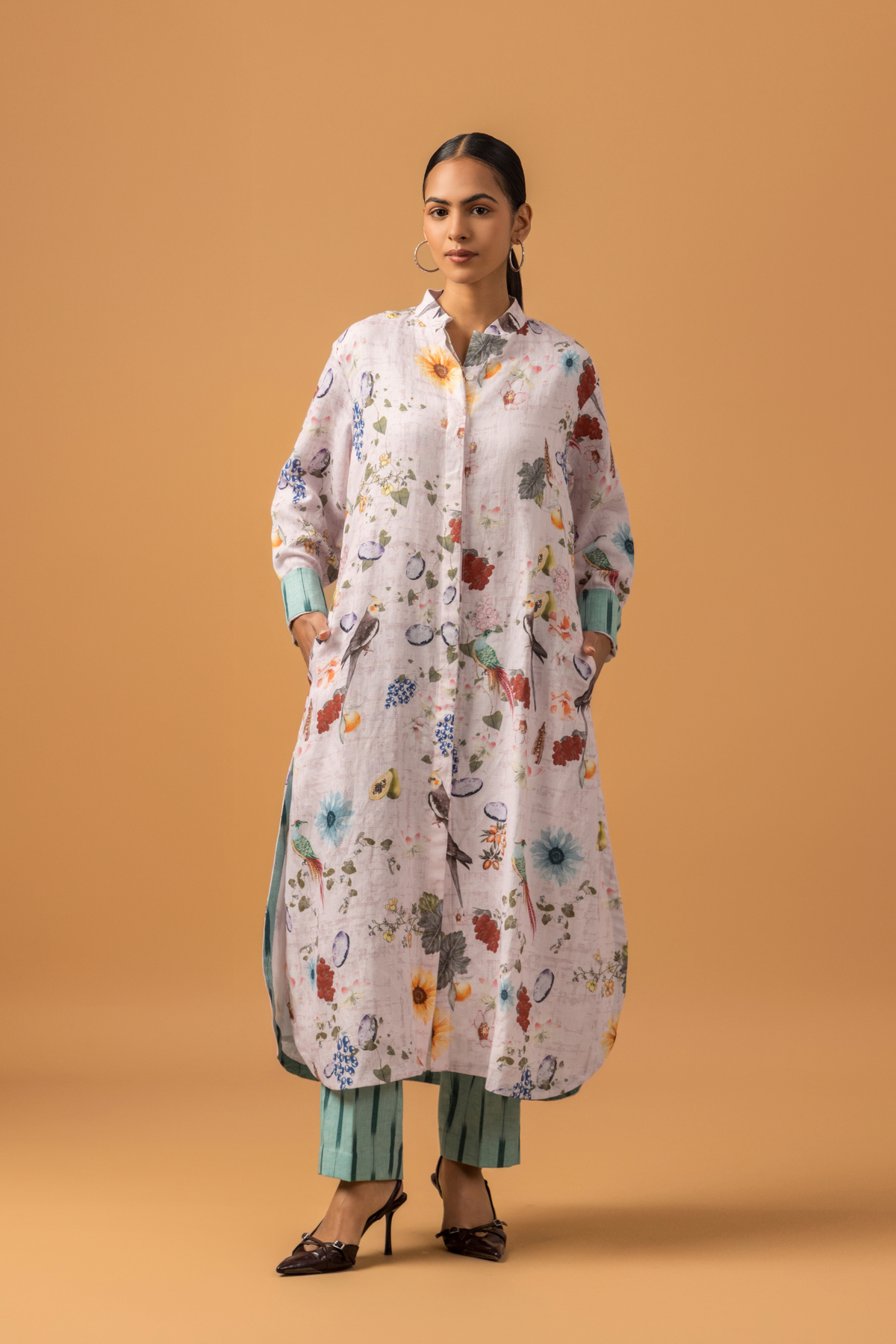 Naseebo Meadow Dream Linen Co-ord Set