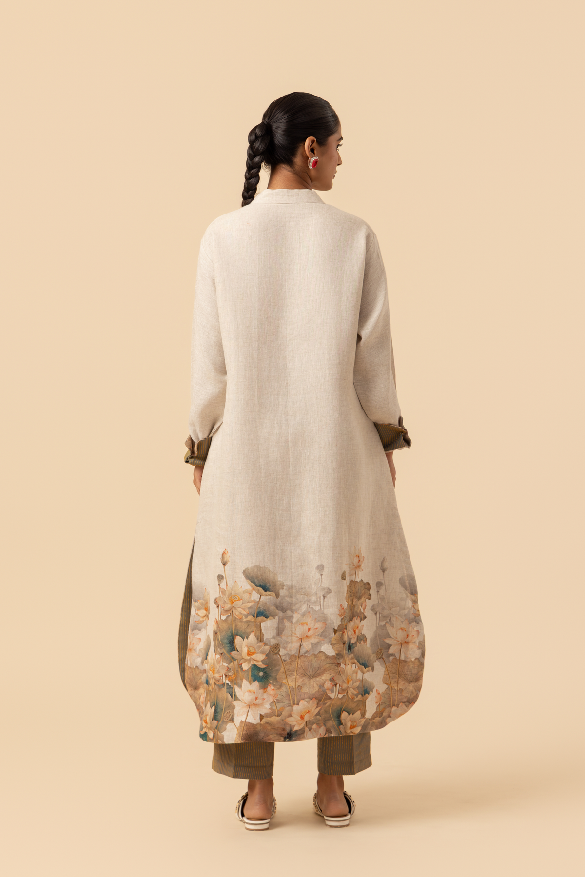 Naseebo Dune Petal Linen Co-ord Set