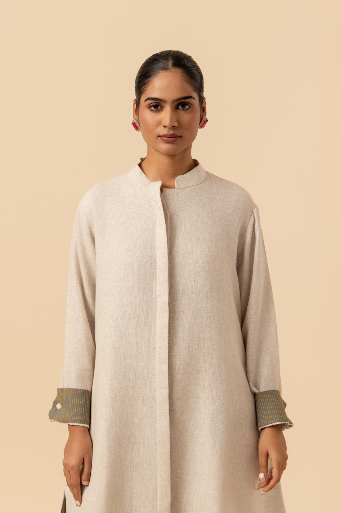 Naseebo Dune Petal Linen Co-ord Set