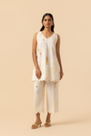 Naseebo Ivory Orchard Hemp Cotton Co-ord Set