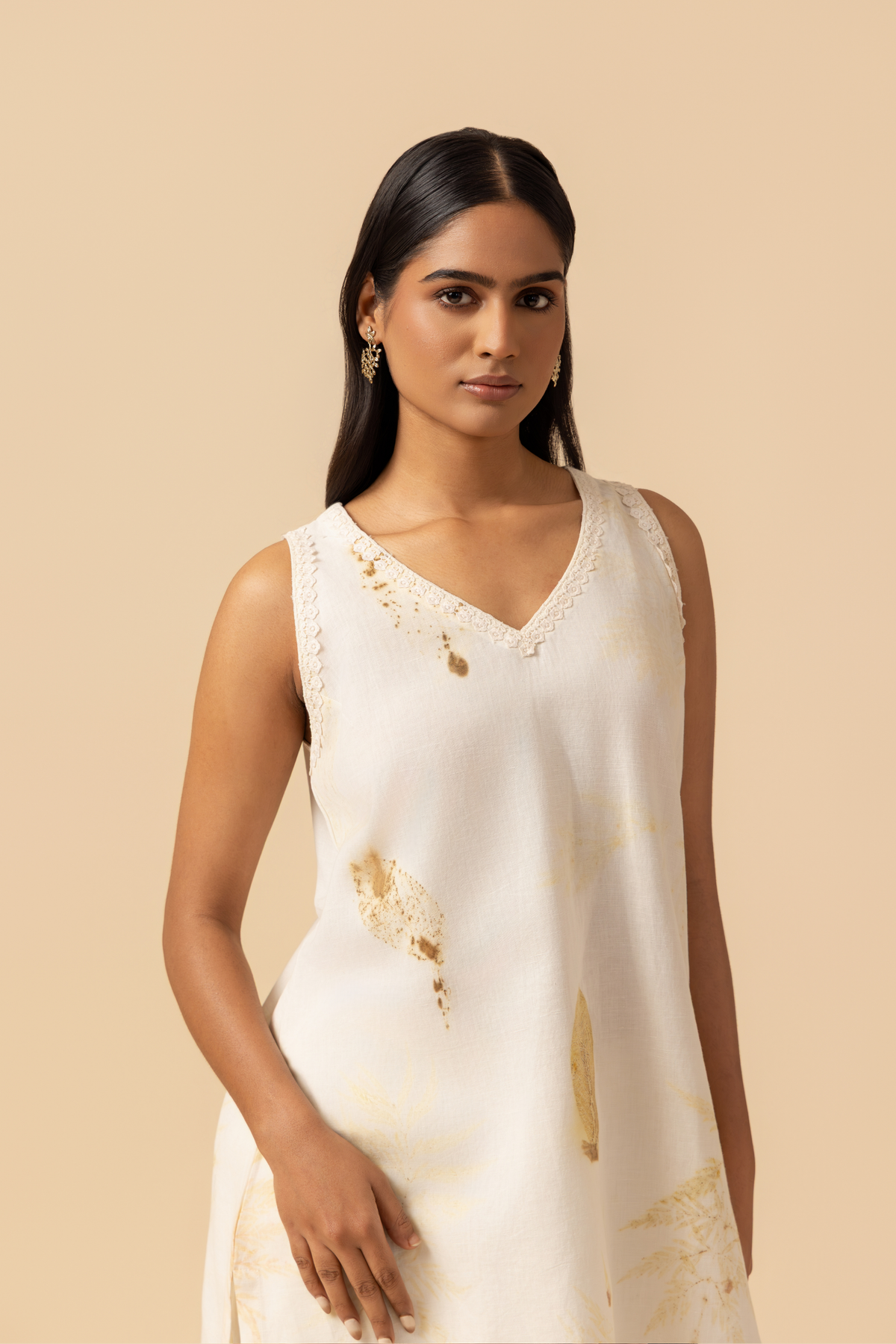 Naseebo Ivory Orchard Hemp Cotton Co-ord Set