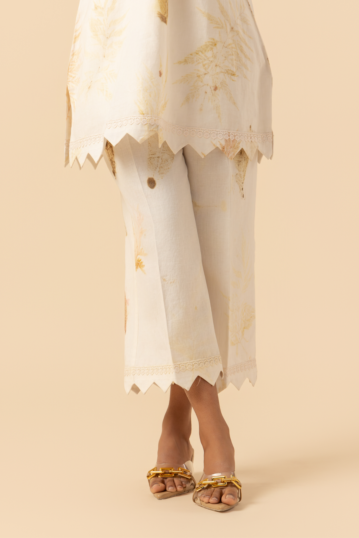 Naseebo Ivory Orchard Hemp Cotton Co-ord Set