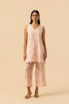 Naseebo Pink Whispers Hemp Cotton Co-ord Set