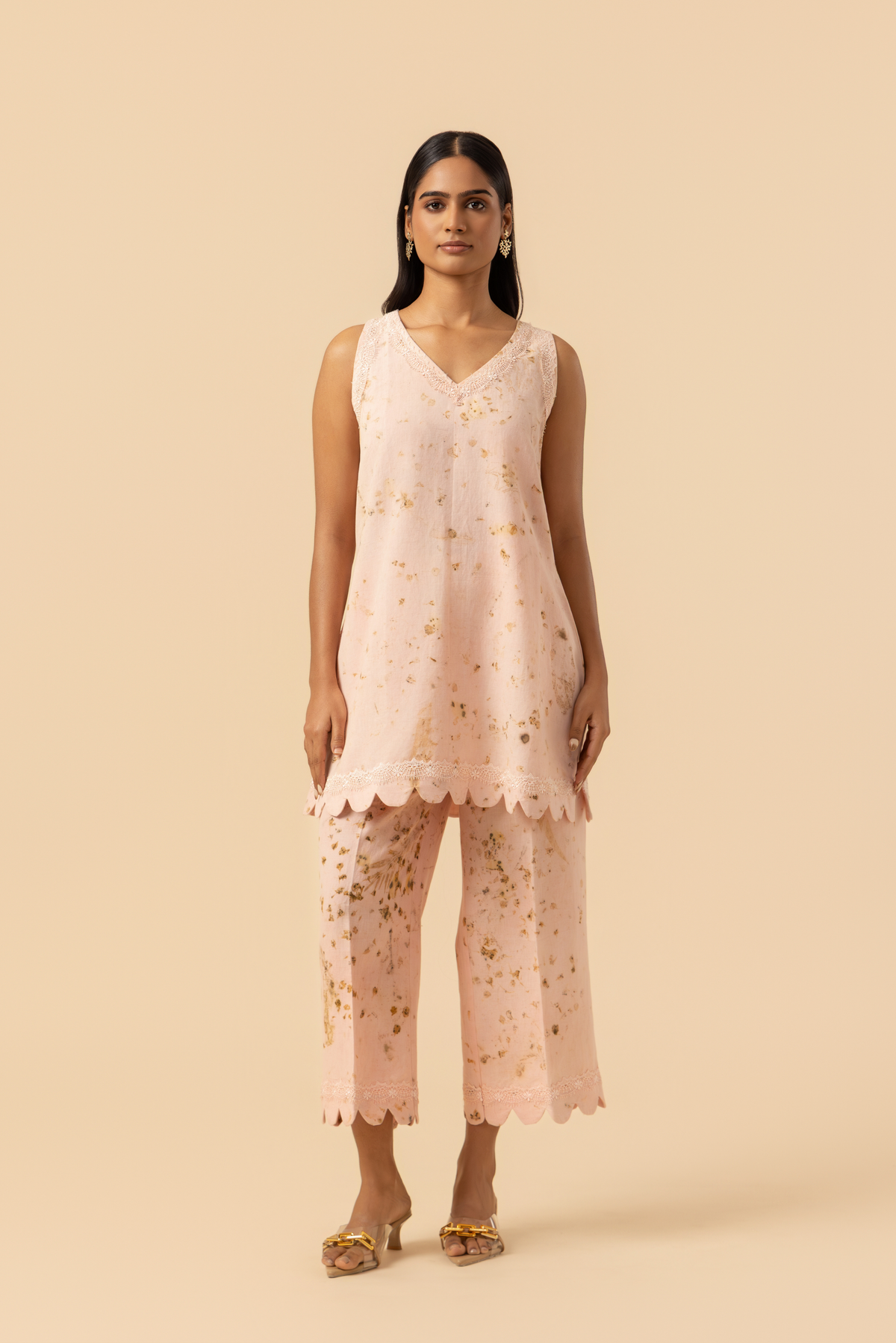 Naseebo Pink Whispers Hemp Cotton Co-ord Set