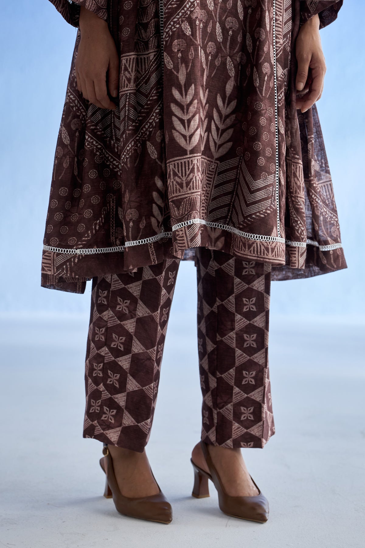 Naseebo Rustic Earthy Linen Co-ord Set