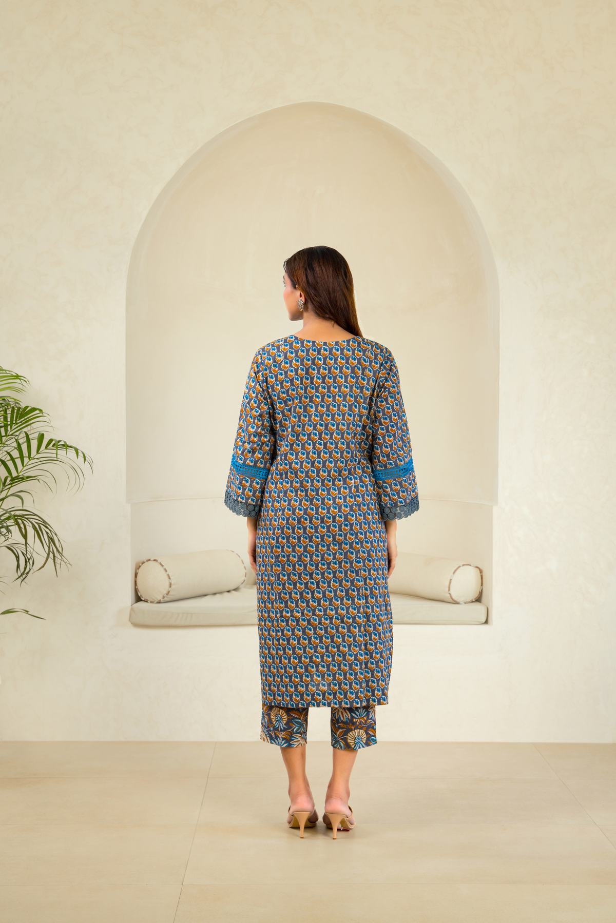 Twilight Bliss Cotton Premium Kurta Set