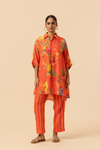 Naseebo Tangy Tropic Muslin Co-ord Set