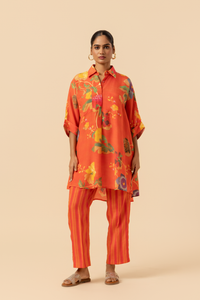 Naseebo Tangy Tropic Muslin Co-ord Set