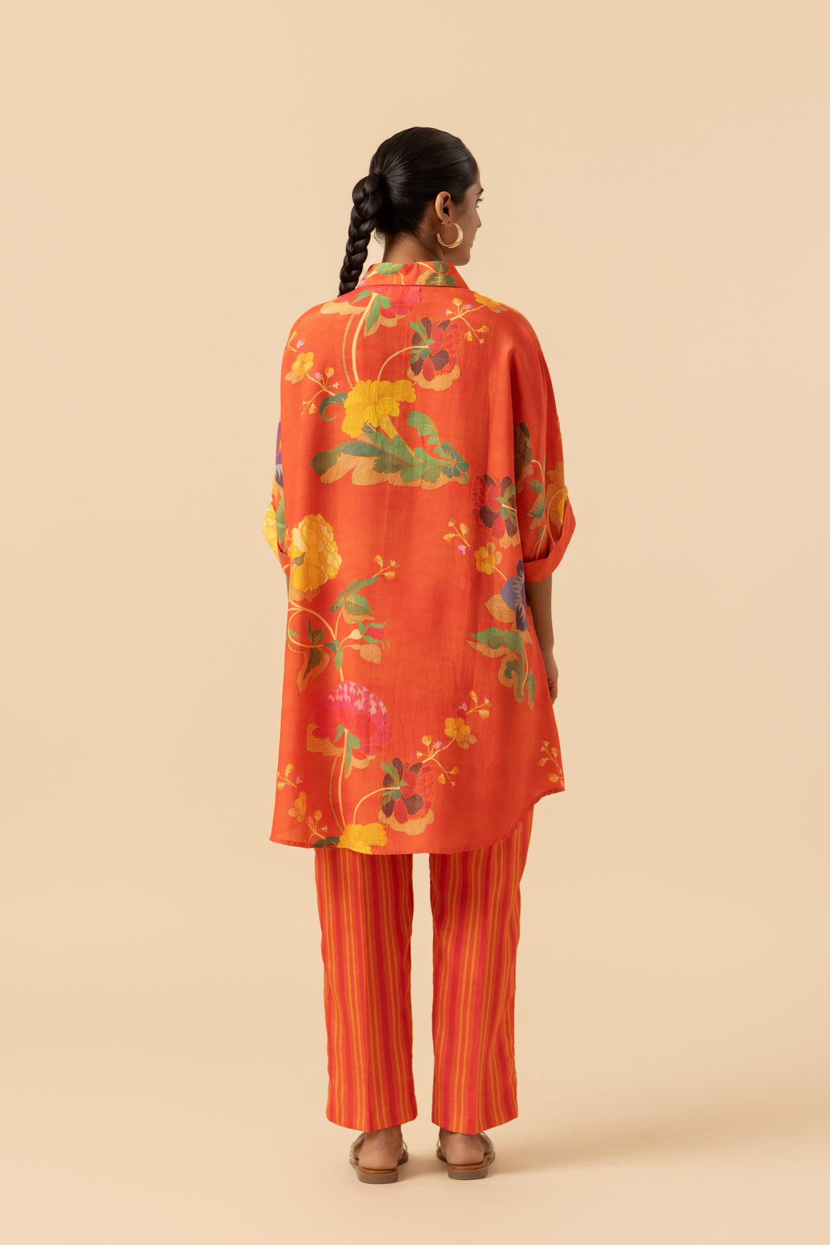 Naseebo Tangy Tropic Muslin Co-ord Set