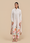 Naseebo Peone Blossom Garden Linen Kurta Set