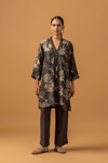 Naseebo Noir Floral Linen Co-ord Set