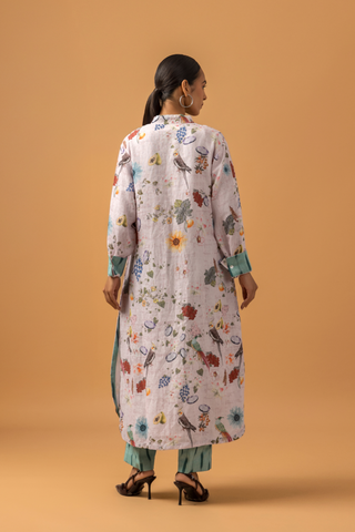 Naseebo Meadow Dream Linen Premium Co-ord Set