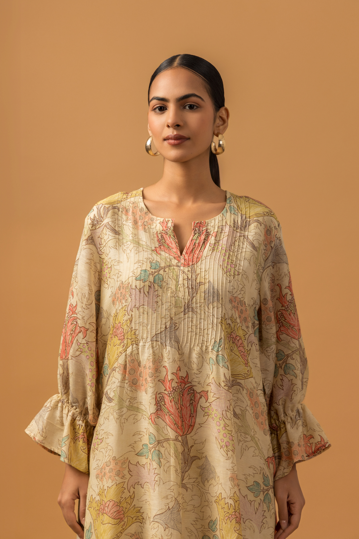 Naseebo Golden Whispers Linen Co-ord Set