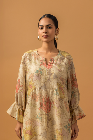 Naseebo Golden Whispers Linen Premium Co-ord Set