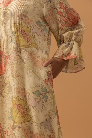 Naseebo Golden Whispers Linen Premium Co-ord Set