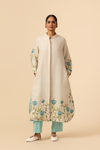 Naseebo Mint Vines Linen Co-ord Set