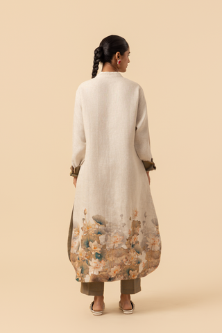 Naseebo Dune Petal Linen Premium Co-ord Set