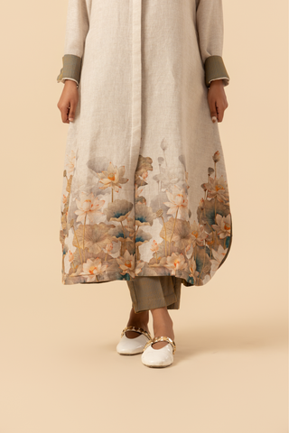 Naseebo Dune Petal Linen Premium Co-ord Set