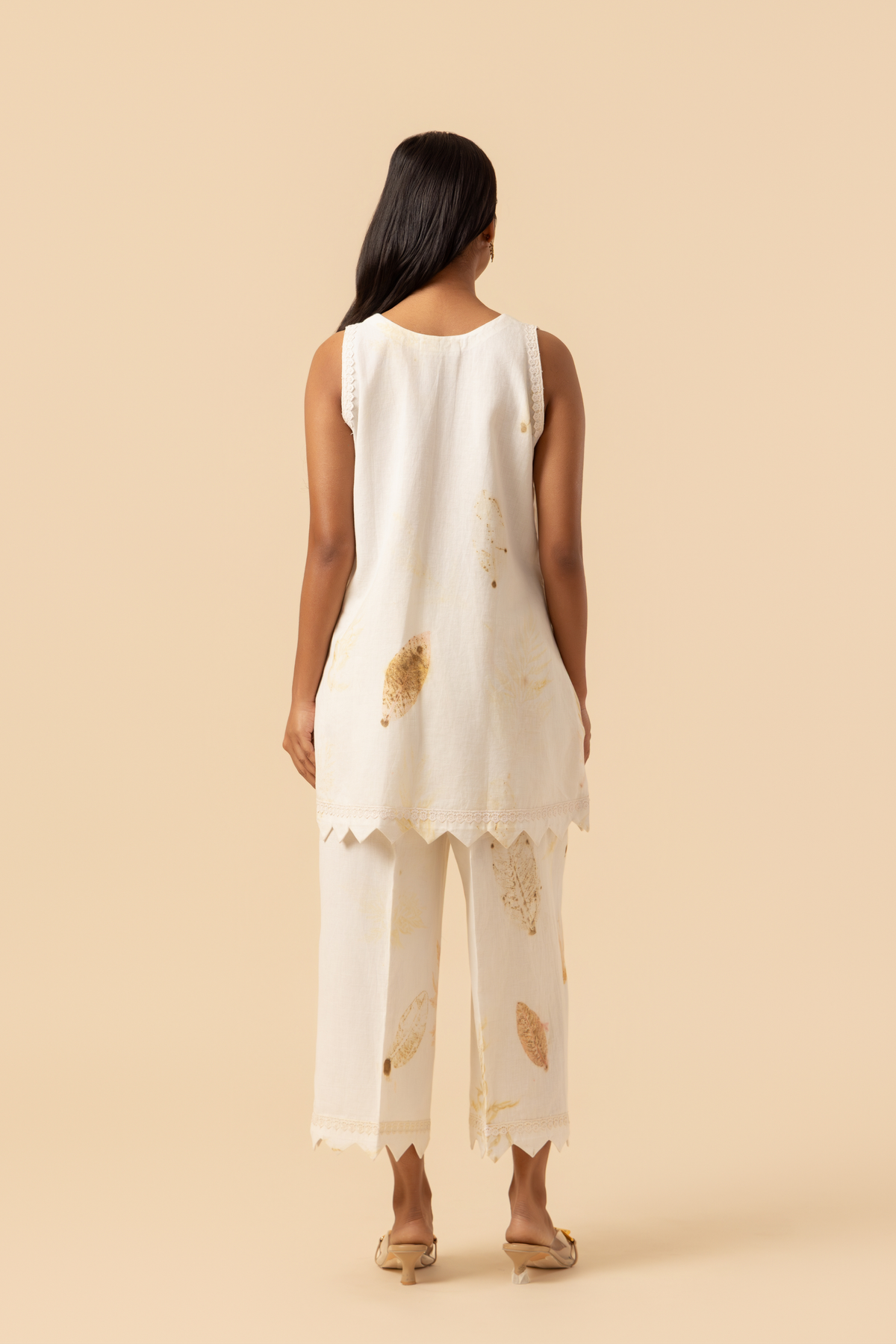 Naseebo Ivory Orchard Hemp Cotton Co-ord Set