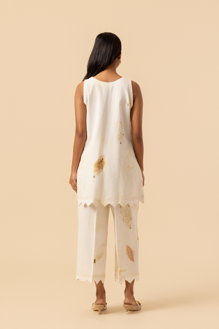 Naseebo Ivory Orchard Hemp Cotton Co-ord Set