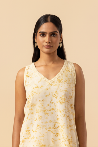 Naseebo Gold Ripple Hemp Cotton Co-ord Set