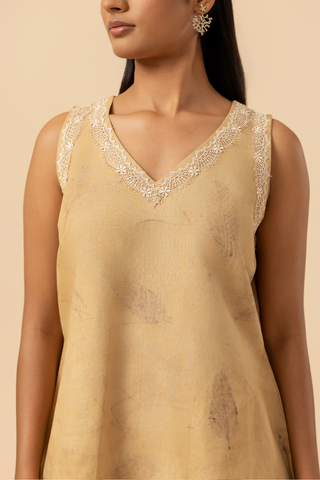 Naseebo Faded Foliage Hemp Cotton Co-ord Set