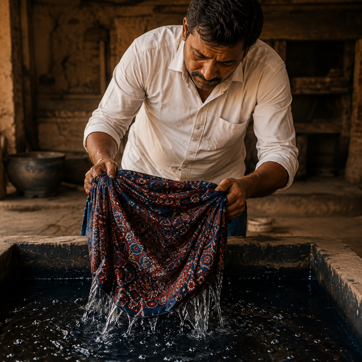 How Ajrakh Found Its Way to India