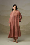 Naseebo Mocha Muse Pleated Linen Co-ord Set