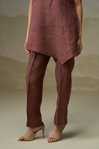 Naseebo Mocha Harmony Linen Co-ord Set