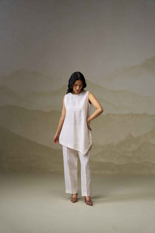 Cloud Dancer Linen Co-ord Set