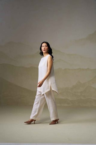 Cloud Dancer Linen Co-ord Set