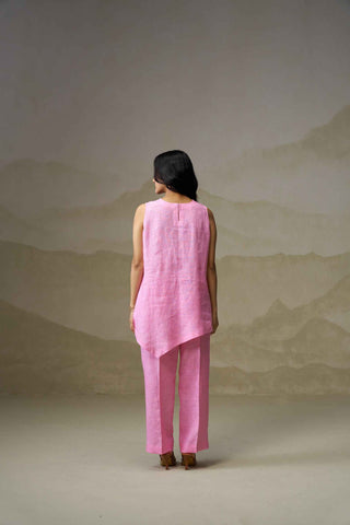 Blossom Pink Linen Co-ord Set