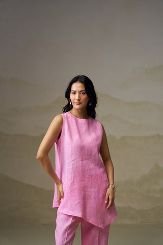 Blossom Pink Linen Co-ord Set