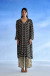 Naseebo Noir Loop MulSatin Co-ord Set