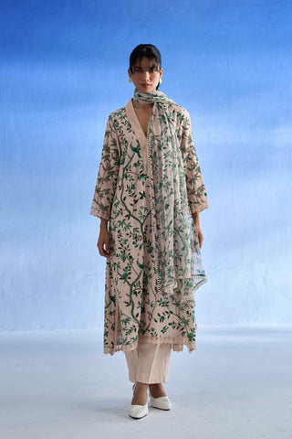Enchanted Garden Linen Suit Set