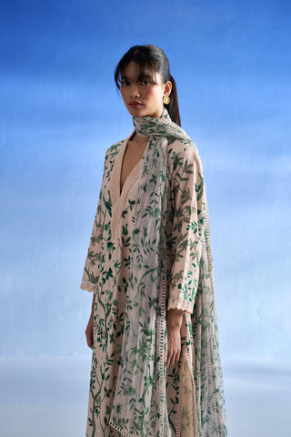Enchanted Garden Linen Suit Set