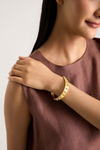 Grace Crystal Gold Cuff