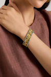 Grandeur Blue & Gold Woven Cuff