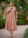 Sapna Choudhary in Naseebo Bloomscape Linen Co-ord Set