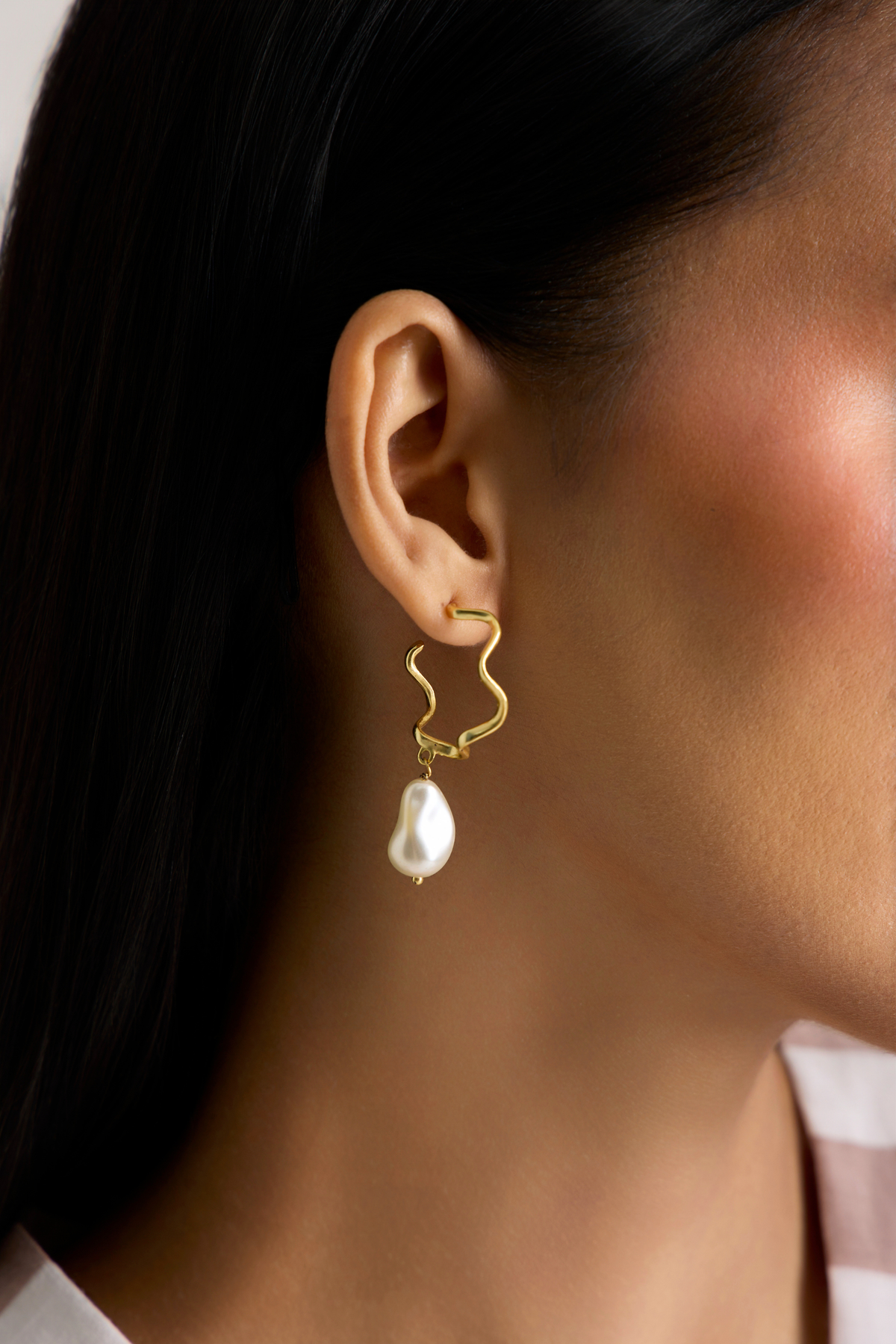 Kashish Organic Pearl Drop Earrings