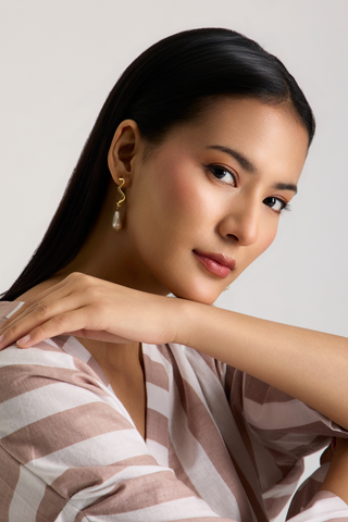 Kashish Organic Pearl Drop Earrings