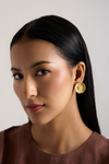Mallika Pearl Sunburst Earrings