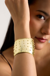 Meadow Studded Gold Cuff