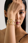 Mehtaab Interlinked Duo-Tone Cuff
