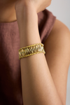 Motion Gold Woven Cuff