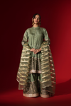 Naseebo Jade Dream Green Sharara Kurta Set