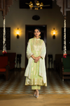 Naseebo Mint Green Grace Anarkali Kurta Set