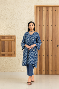 Serenity Bloom Indigo Coord Set